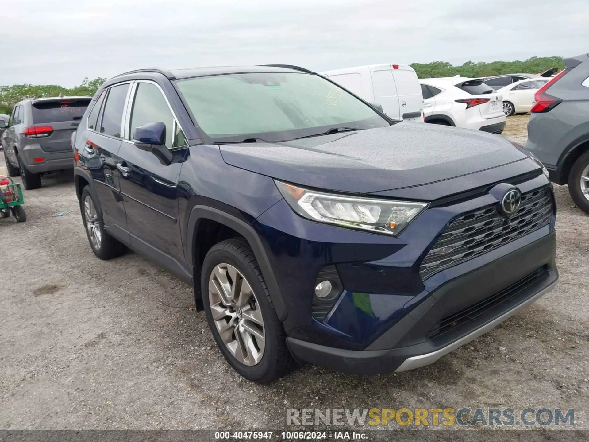 1 fotografías del automóvil dañado JTMN1RFV1KD501615 TOYOTA RAV4 2019