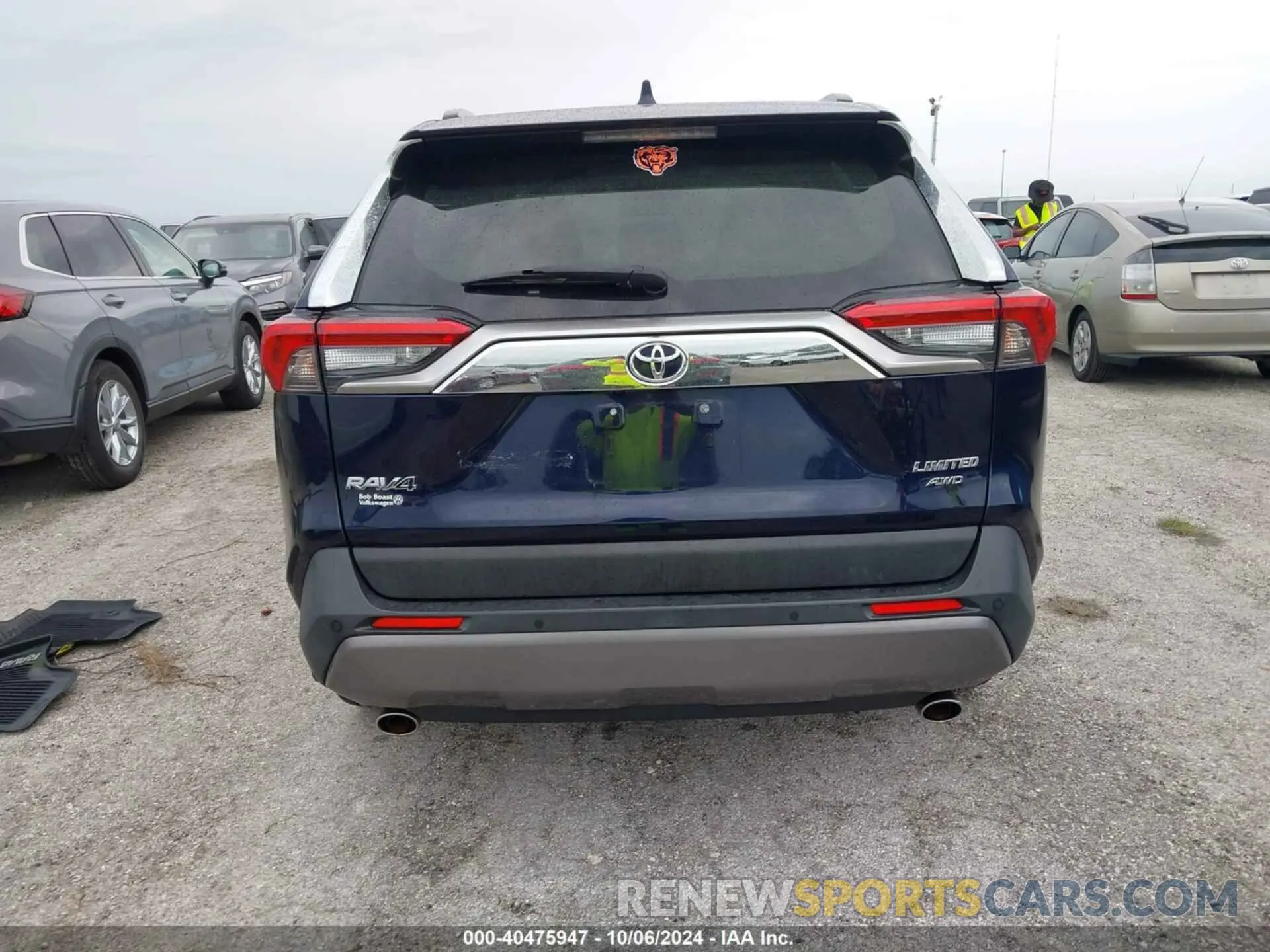 16 fotografías del automóvil dañado JTMN1RFV1KD501615 TOYOTA RAV4 2019