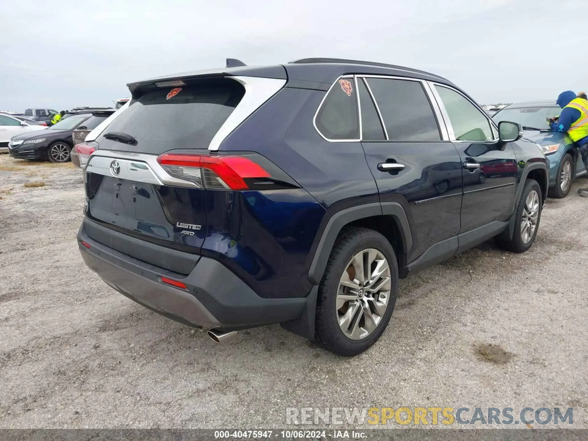 4 fotografías del automóvil dañado JTMN1RFV1KD501615 TOYOTA RAV4 2019