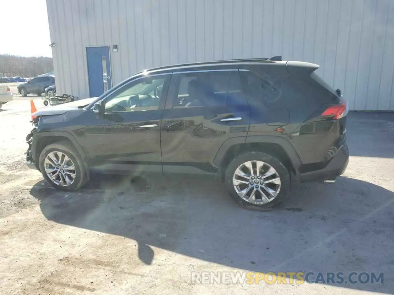 2 fotografías del automóvil dañado JTMN1RFV2KD518441 TOYOTA RAV4 2019