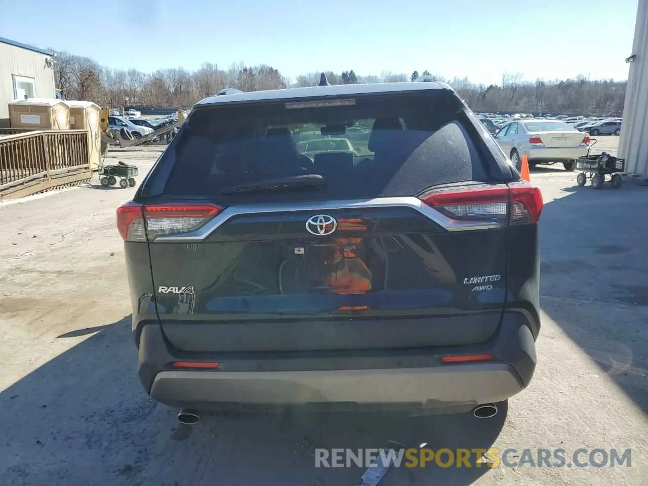 6 fotografías del automóvil dañado JTMN1RFV2KD518441 TOYOTA RAV4 2019