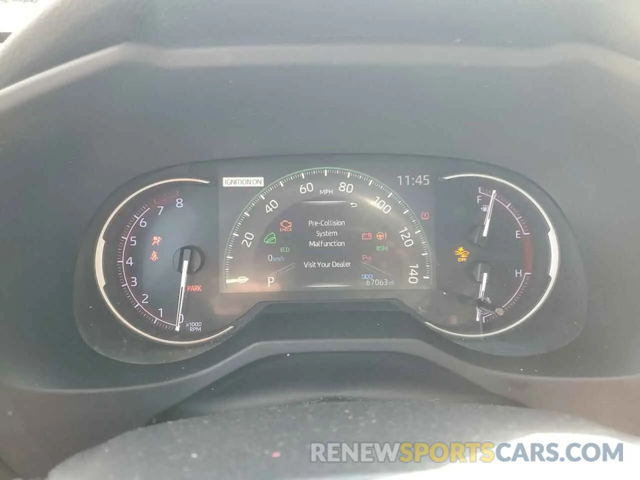 9 fotografías del automóvil dañado JTMN1RFV2KD518441 TOYOTA RAV4 2019