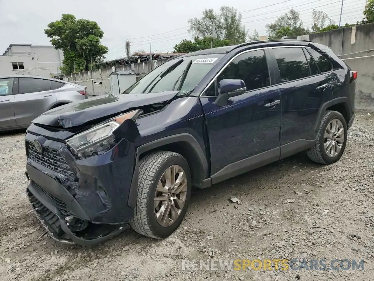 1 fotografías del automóvil dañado JTMN1RFV3KD519307 TOYOTA RAV4 2019