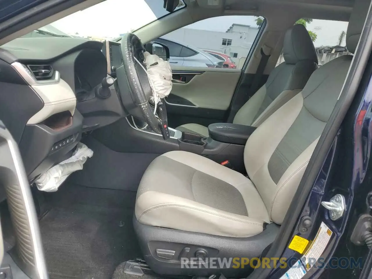 7 fotografías del automóvil dañado JTMN1RFV3KD519307 TOYOTA RAV4 2019