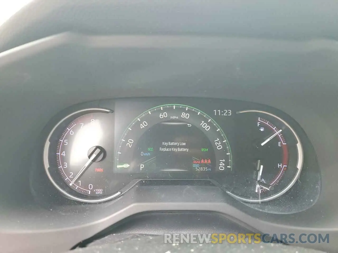 9 fotografías del automóvil dañado JTMN1RFV3KD519307 TOYOTA RAV4 2019