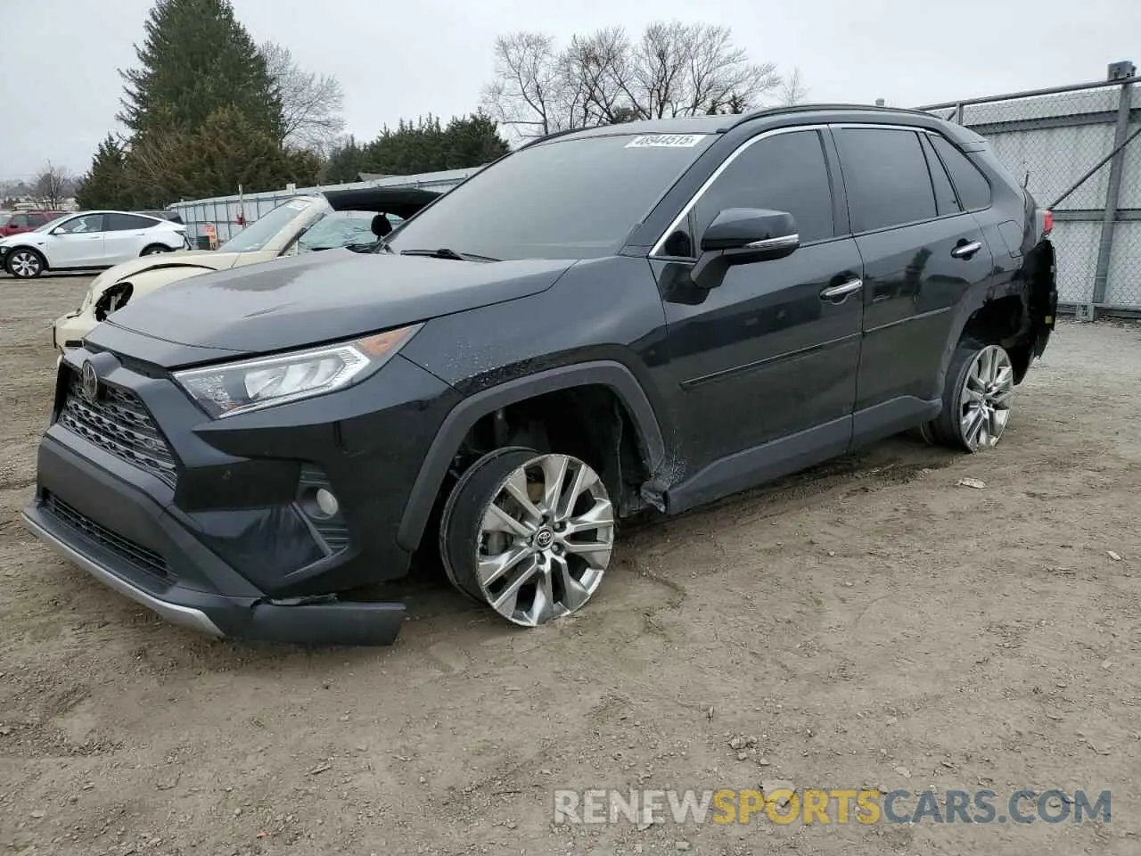 1 fotografías del automóvil dañado JTMN1RFV3KJ005636 TOYOTA RAV4 2019