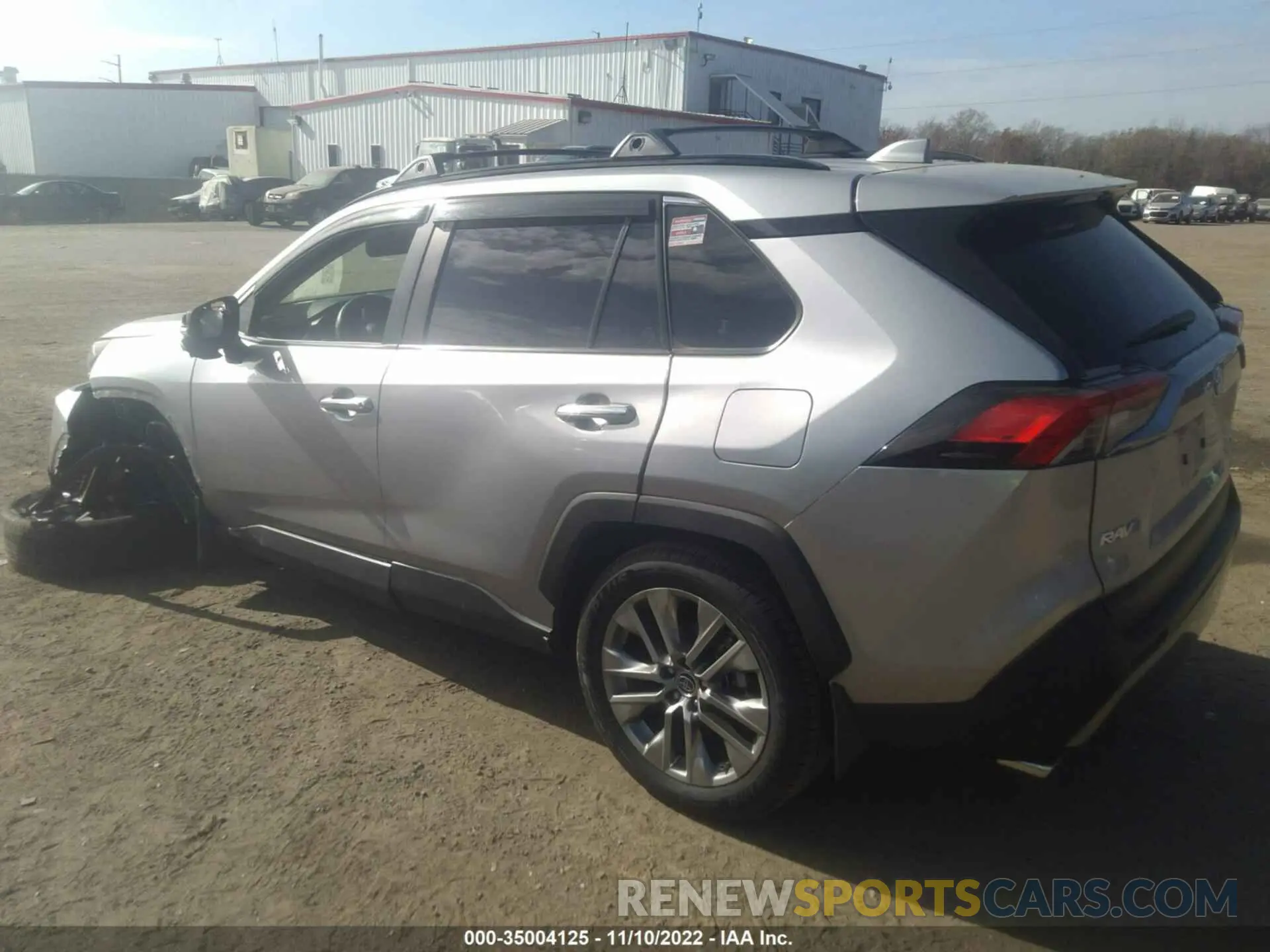 3 fotografías del automóvil dañado JTMN1RFV3KJ008830 TOYOTA RAV4 2019