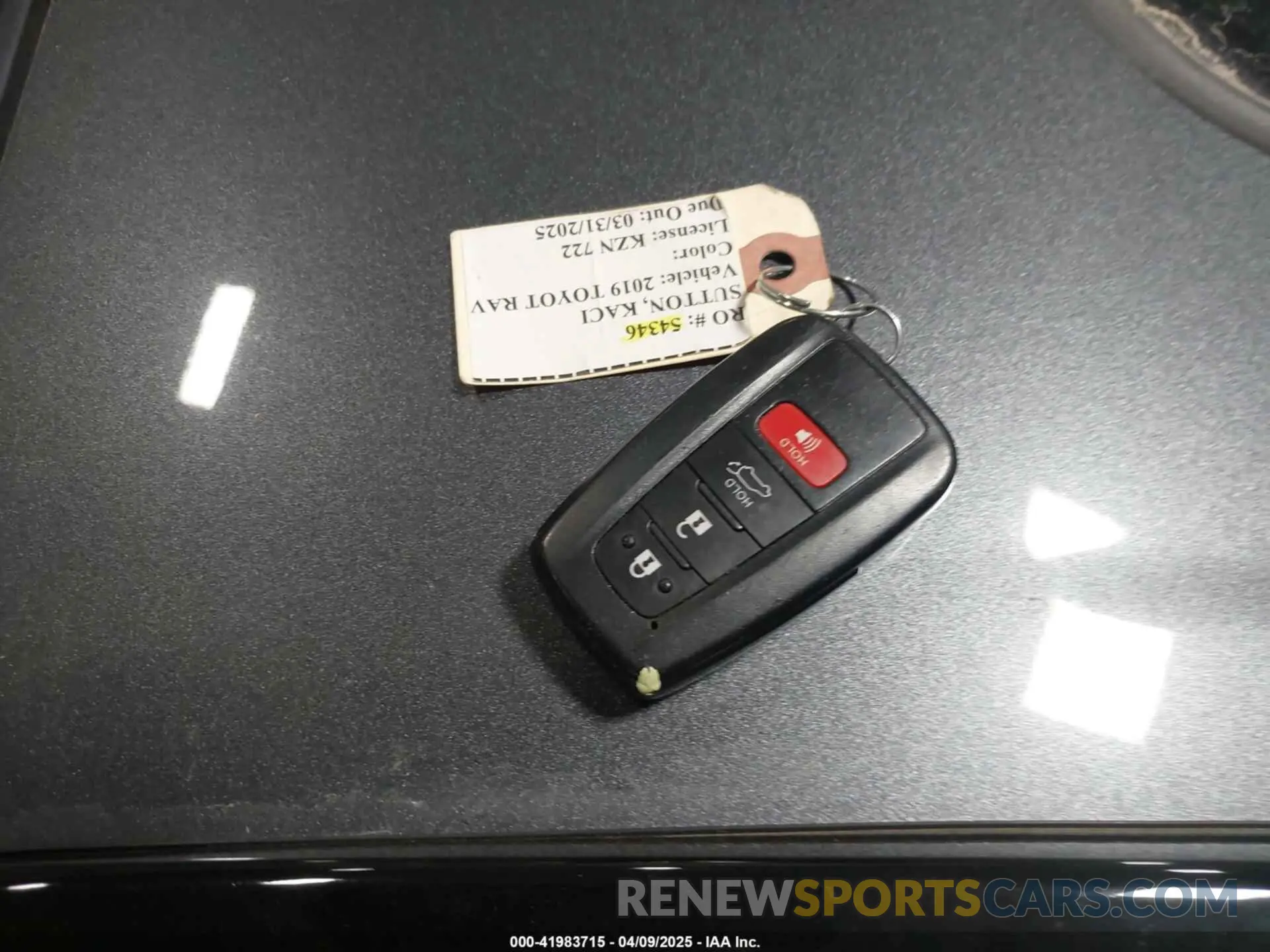 11 fotografías del automóvil dañado JTMN1RFV4KD027417 TOYOTA RAV4 2019