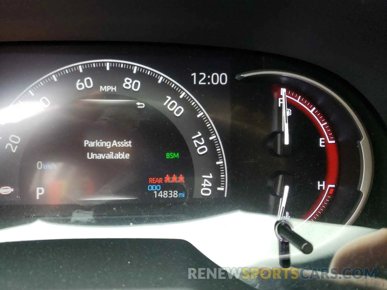 8 fotografías del automóvil dañado JTMN1RFV4KD516514 TOYOTA RAV4 2019