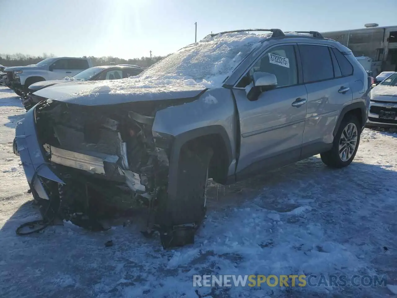 1 fotografías del automóvil dañado JTMN1RFV4KD520224 TOYOTA RAV4 2019