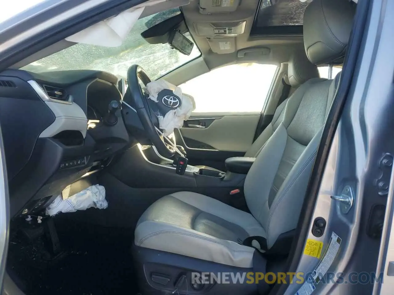 7 fotografías del automóvil dañado JTMN1RFV4KD520224 TOYOTA RAV4 2019