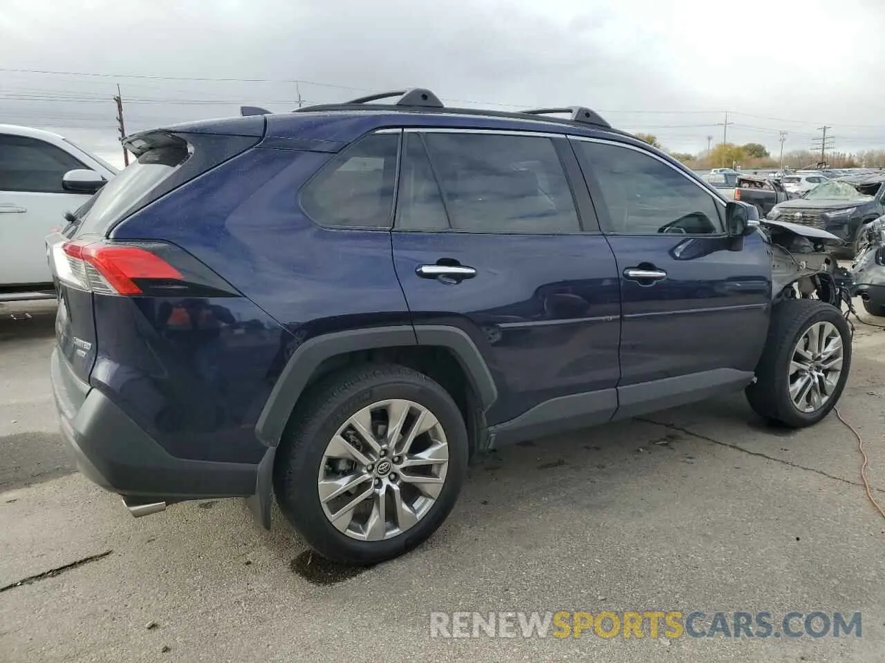 3 fotografías del automóvil dañado JTMN1RFV6KD504820 TOYOTA RAV4 2019