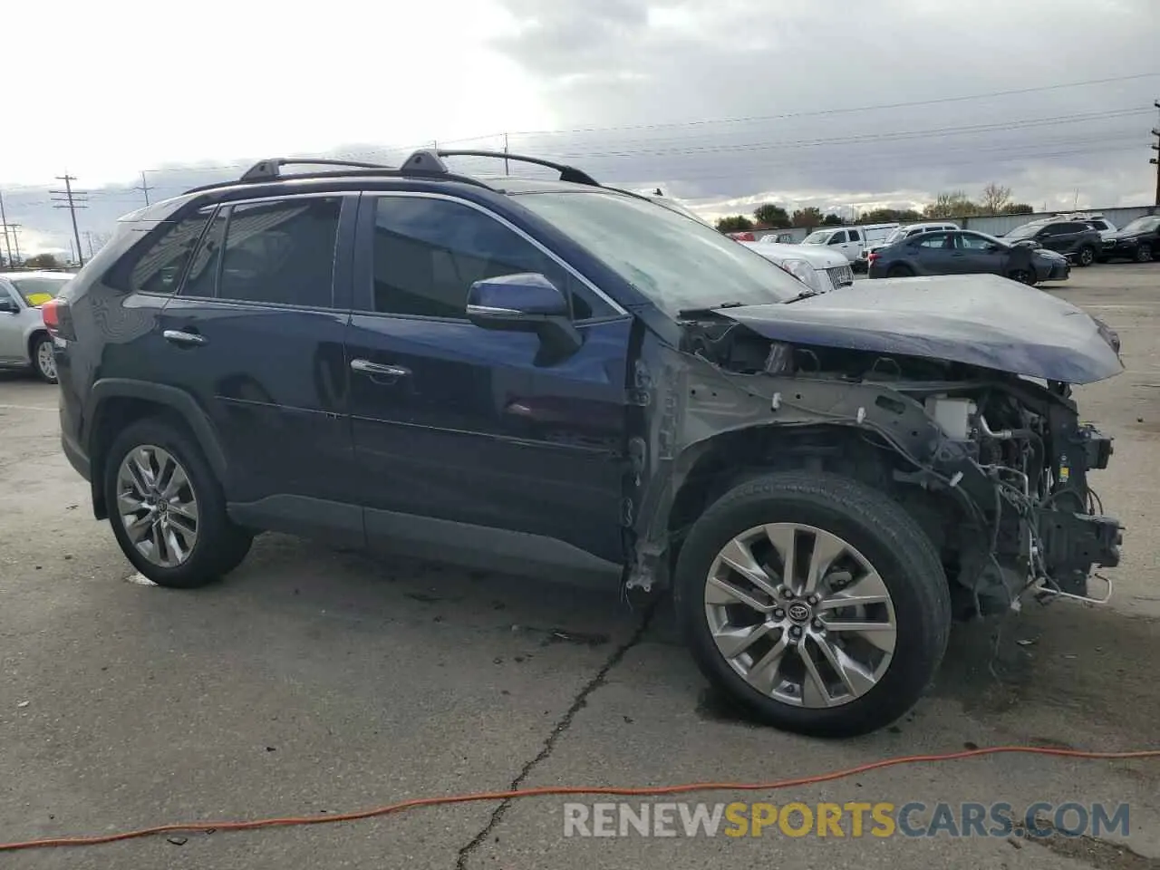 4 fotografías del automóvil dañado JTMN1RFV6KD504820 TOYOTA RAV4 2019