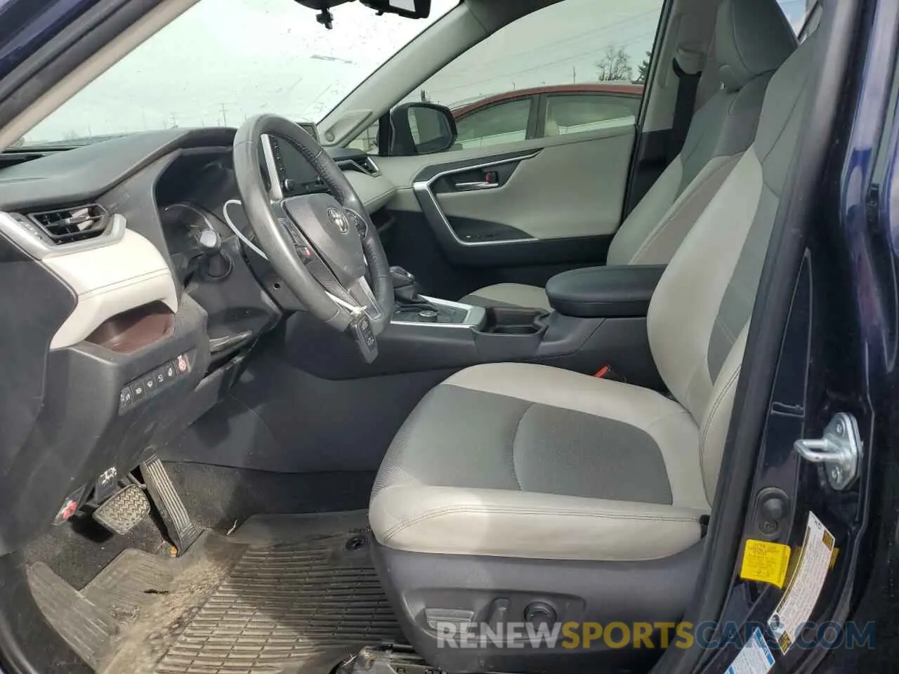 7 fotografías del automóvil dañado JTMN1RFV6KD504820 TOYOTA RAV4 2019