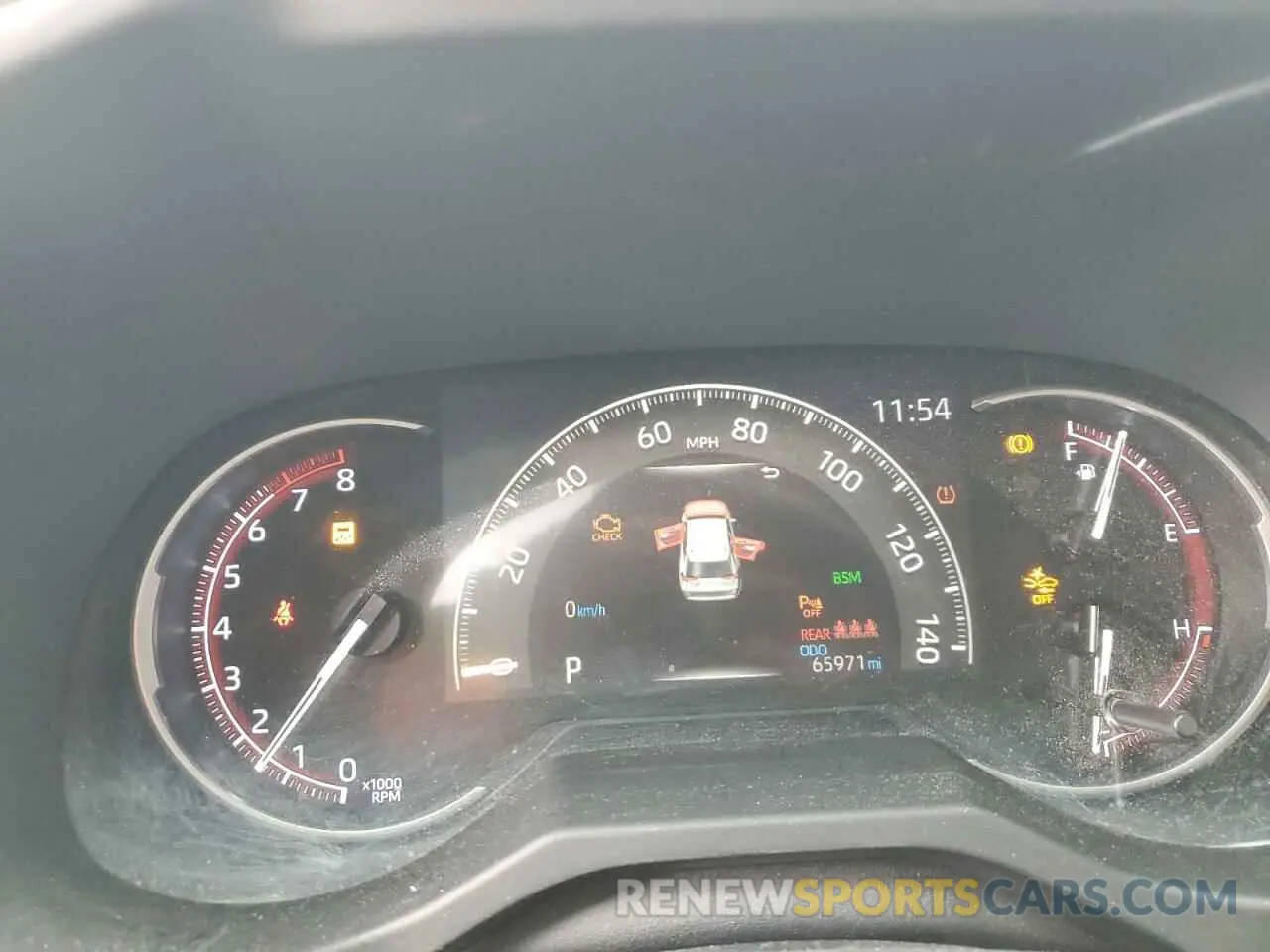 9 fotografías del automóvil dañado JTMN1RFV6KD504820 TOYOTA RAV4 2019