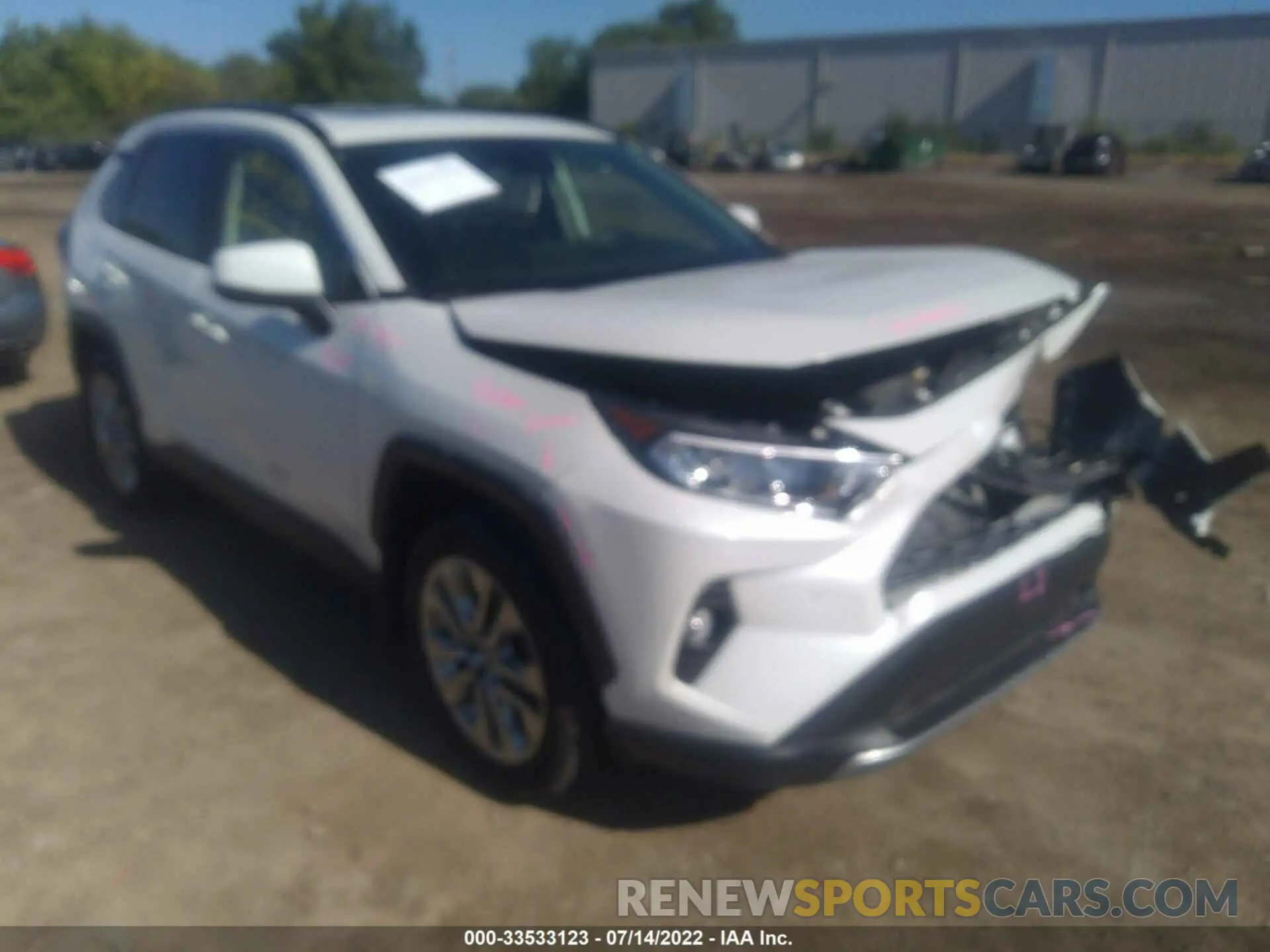 1 fotografías del automóvil dañado JTMN1RFV6KD511167 TOYOTA RAV4 2019