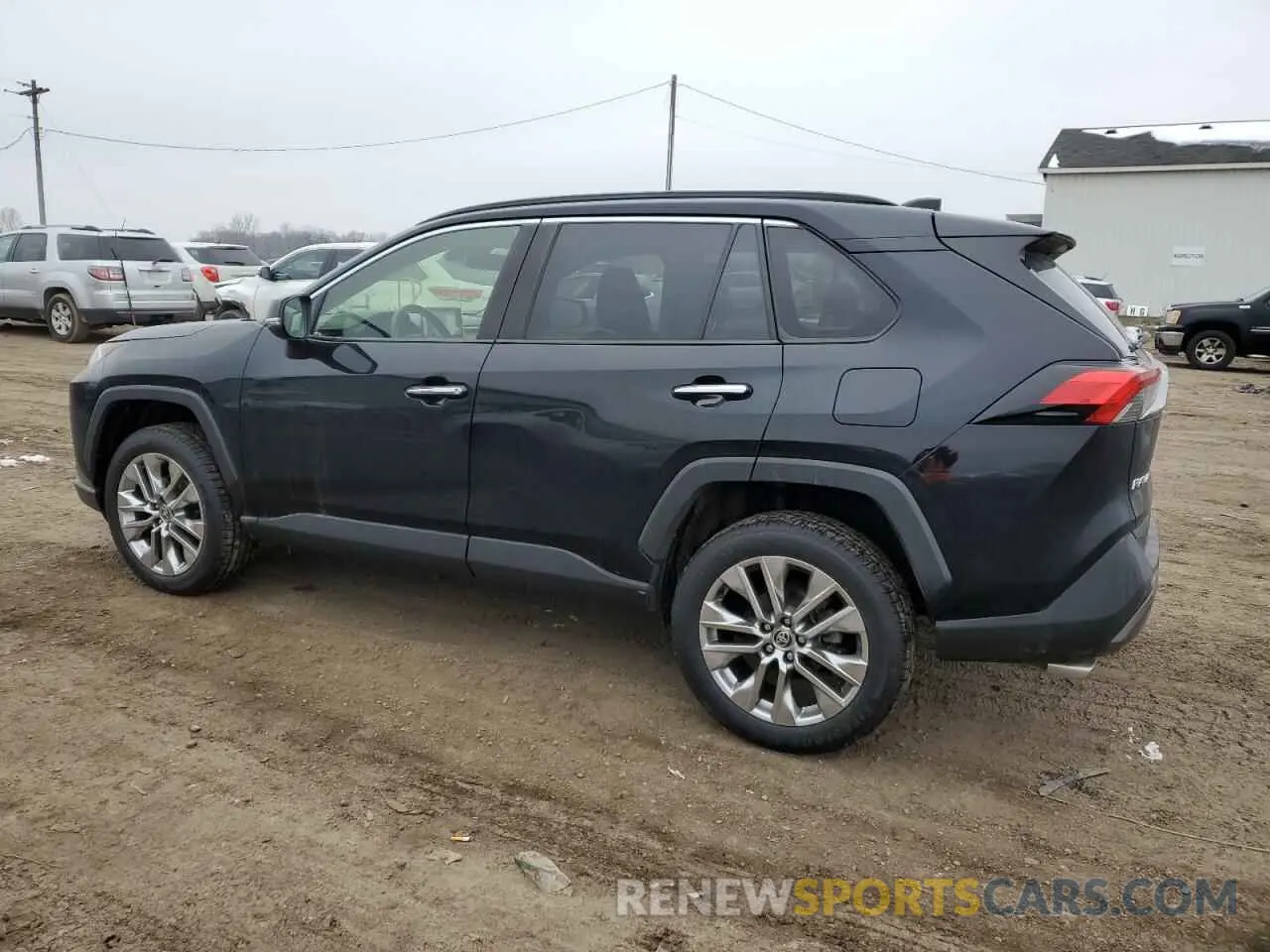 2 fotografías del automóvil dañado JTMN1RFV6KD521536 TOYOTA RAV4 2019