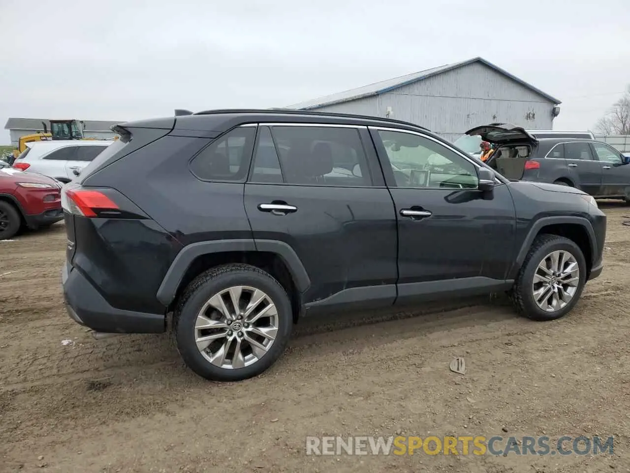 3 fotografías del automóvil dañado JTMN1RFV6KD521536 TOYOTA RAV4 2019
