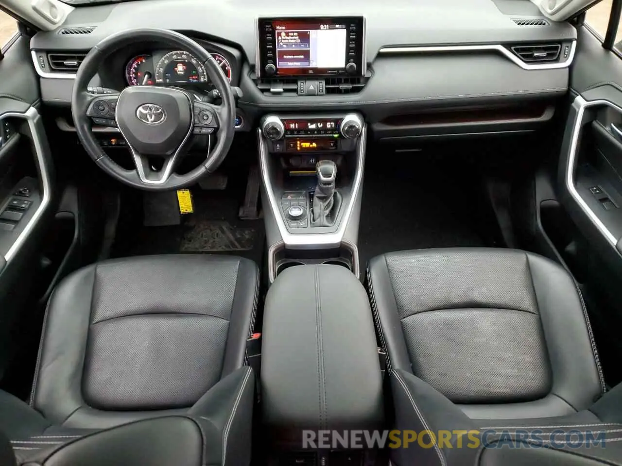 8 fotografías del automóvil dañado JTMN1RFV6KD521536 TOYOTA RAV4 2019