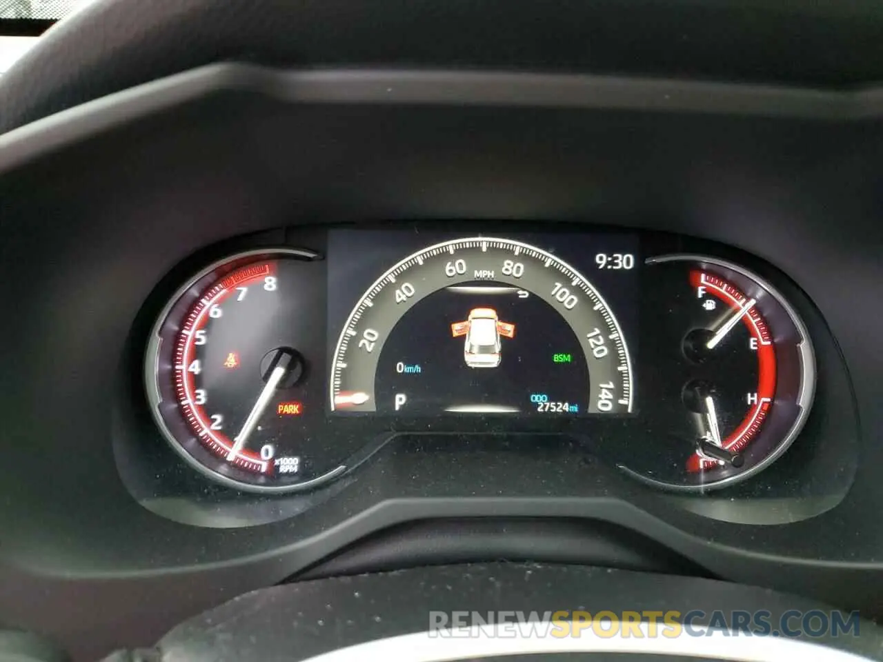9 fotografías del automóvil dañado JTMN1RFV6KD521536 TOYOTA RAV4 2019