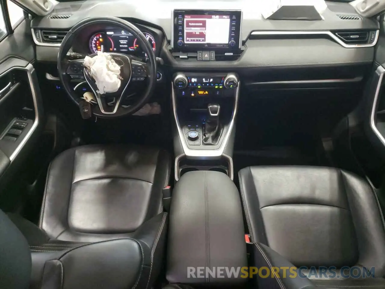 8 fotografías del automóvil dañado JTMN1RFV6KD522010 TOYOTA RAV4 2019