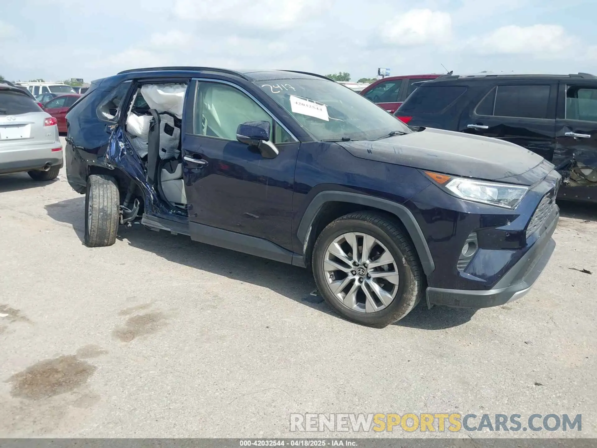 1 fotografías del automóvil dañado JTMN1RFV7KD523098 TOYOTA RAV4 2019