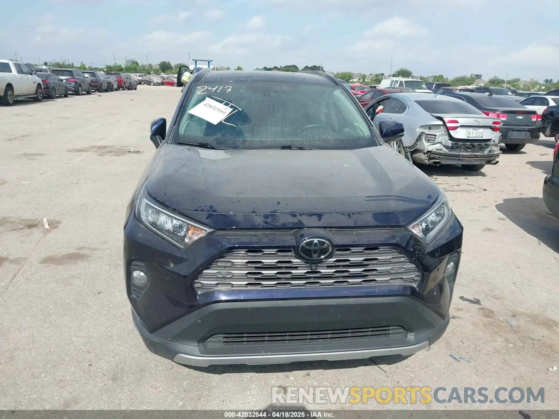 13 fotografías del automóvil dañado JTMN1RFV7KD523098 TOYOTA RAV4 2019