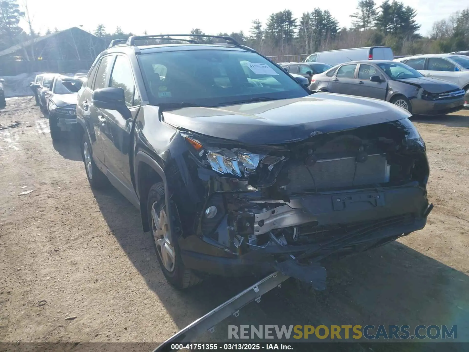 1 fotografías del automóvil dañado JTMN1RFV8KD033205 TOYOTA RAV4 2019