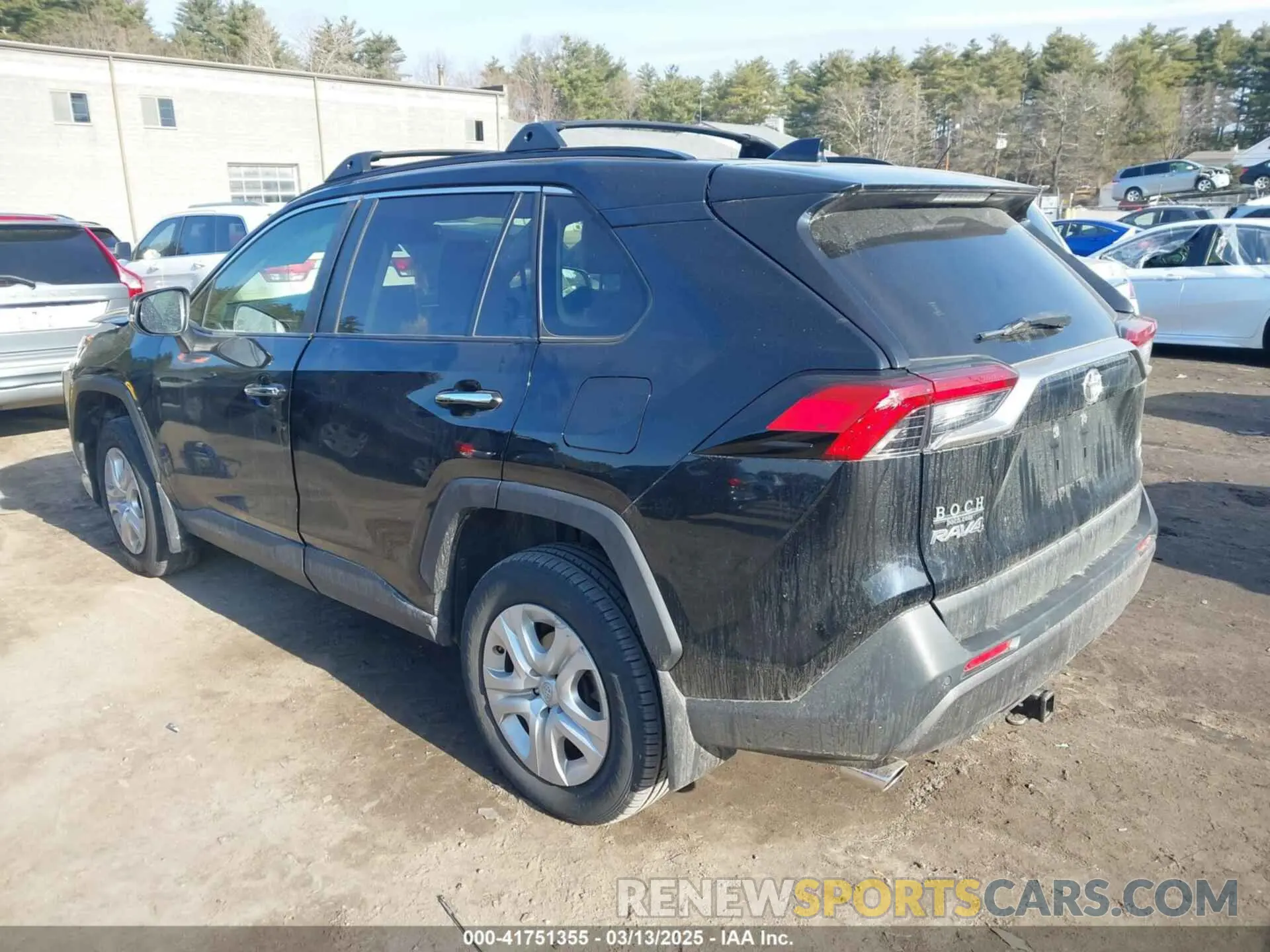 14 fotografías del automóvil dañado JTMN1RFV8KD033205 TOYOTA RAV4 2019