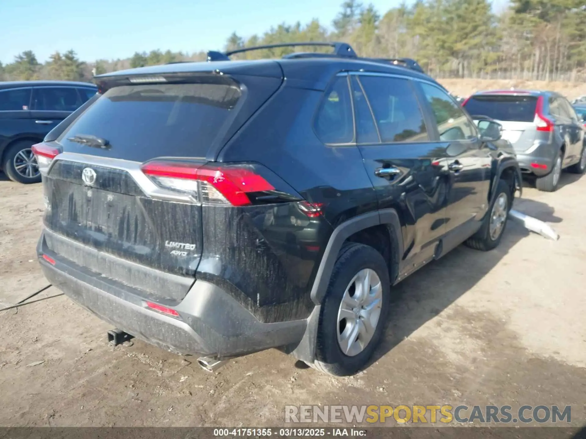 4 fotografías del automóvil dañado JTMN1RFV8KD033205 TOYOTA RAV4 2019