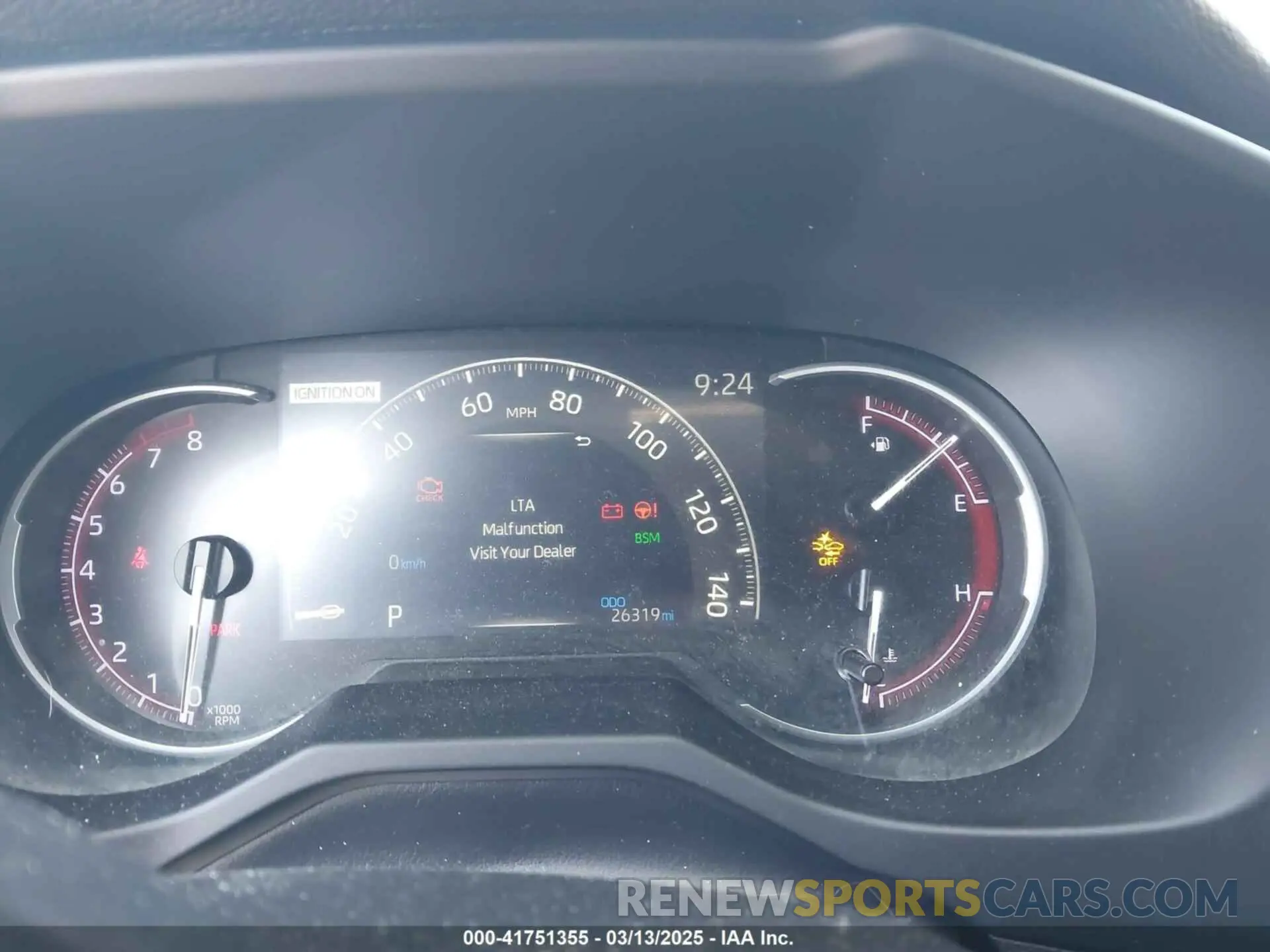 7 fotografías del automóvil dañado JTMN1RFV8KD033205 TOYOTA RAV4 2019