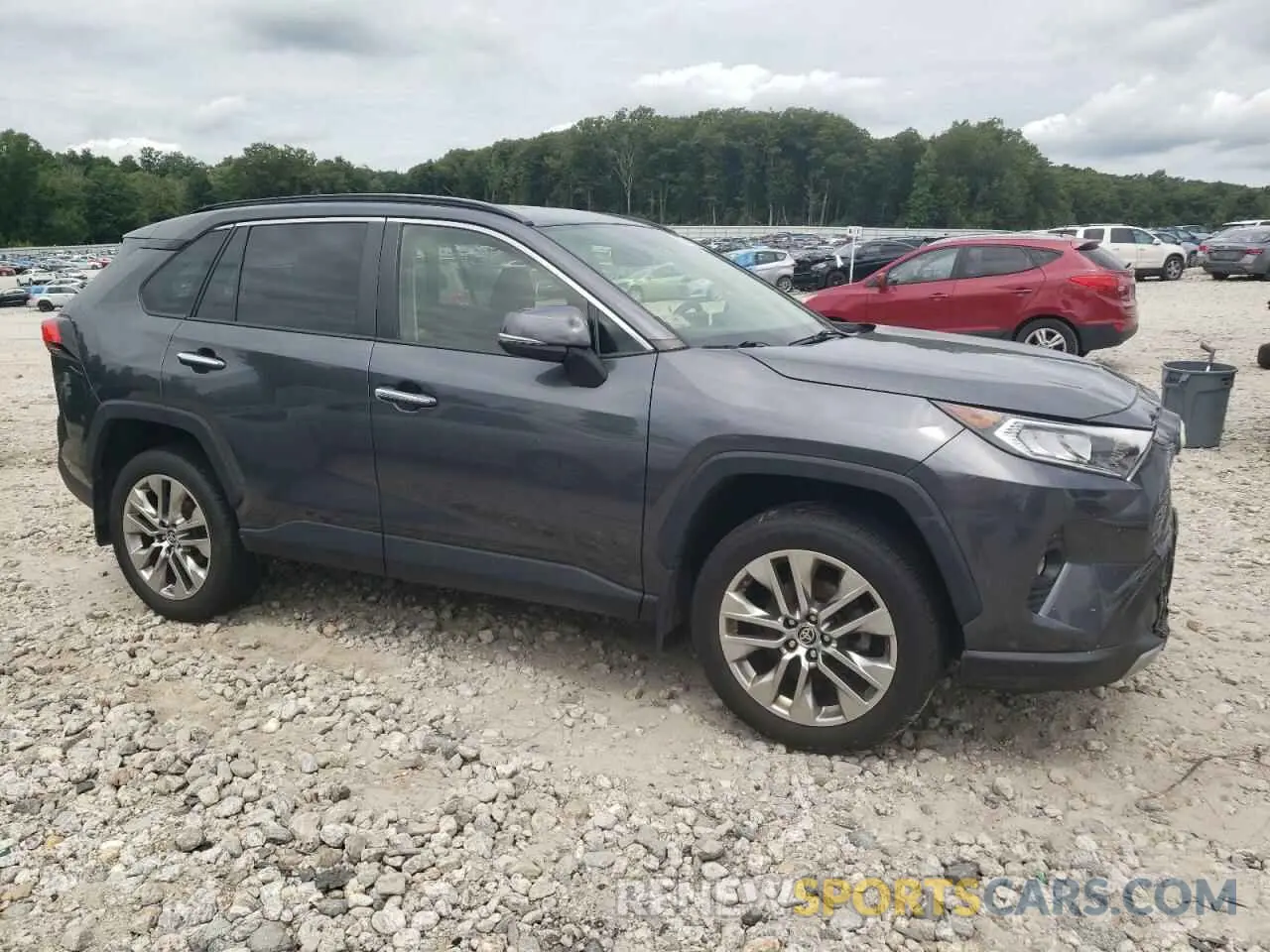 4 fotografías del automóvil dañado JTMN1RFV8KD040008 TOYOTA RAV4 2019