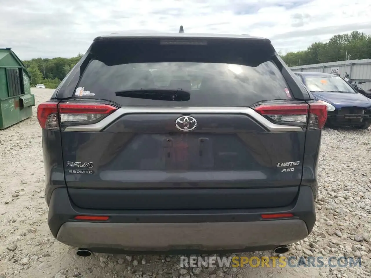 6 fotografías del automóvil dañado JTMN1RFV8KD040008 TOYOTA RAV4 2019