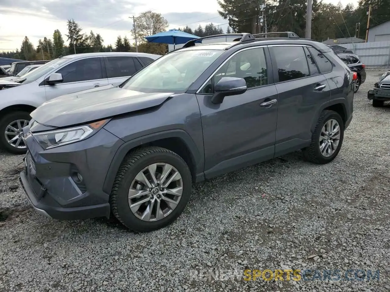 1 fotografías del automóvil dañado JTMN1RFV8KD521943 TOYOTA RAV4 2019