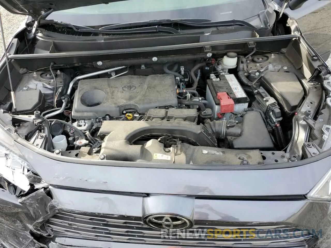 12 fotografías del automóvil dañado JTMN1RFV8KD521943 TOYOTA RAV4 2019