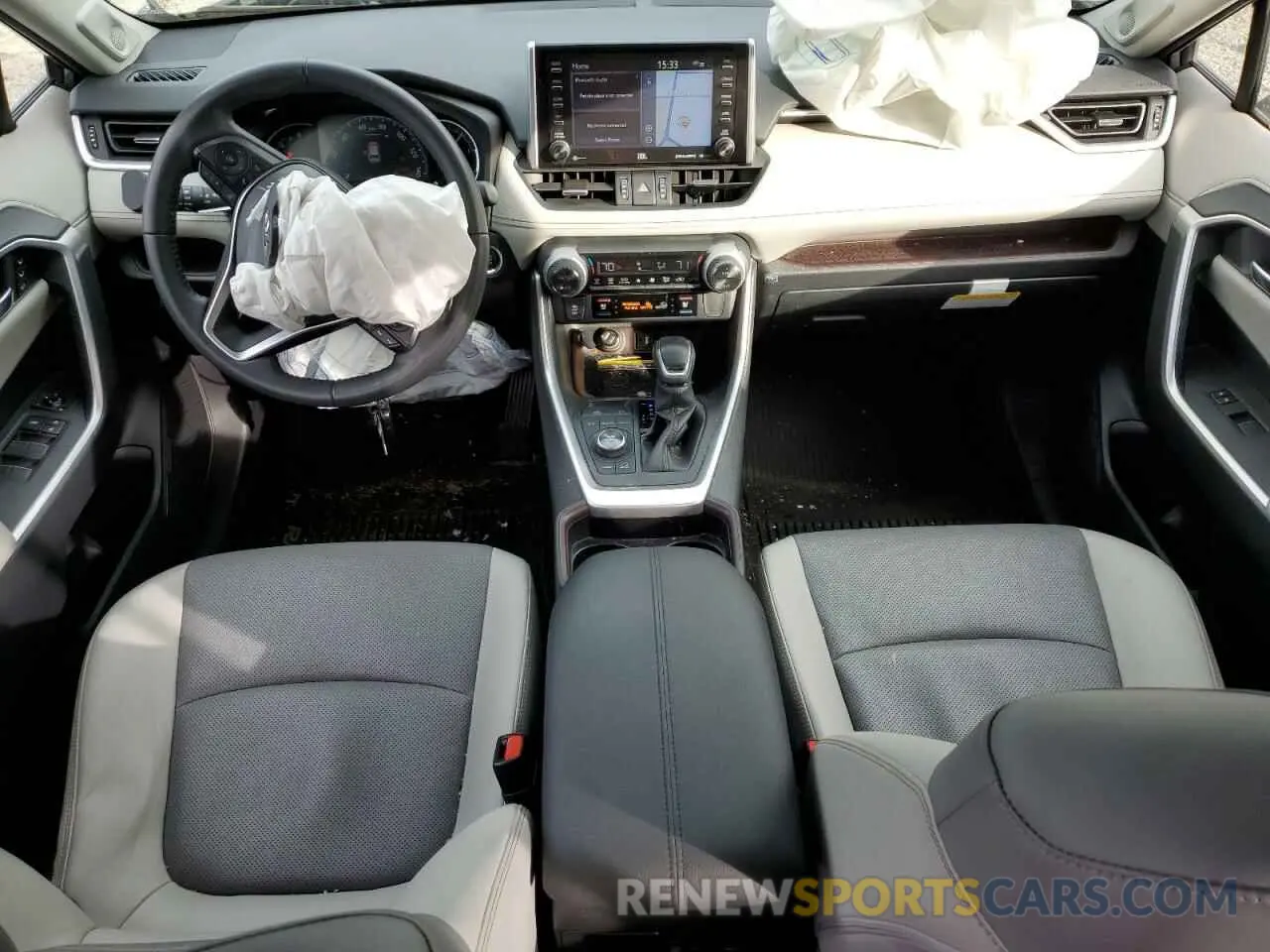 8 fotografías del automóvil dañado JTMN1RFV8KD521943 TOYOTA RAV4 2019