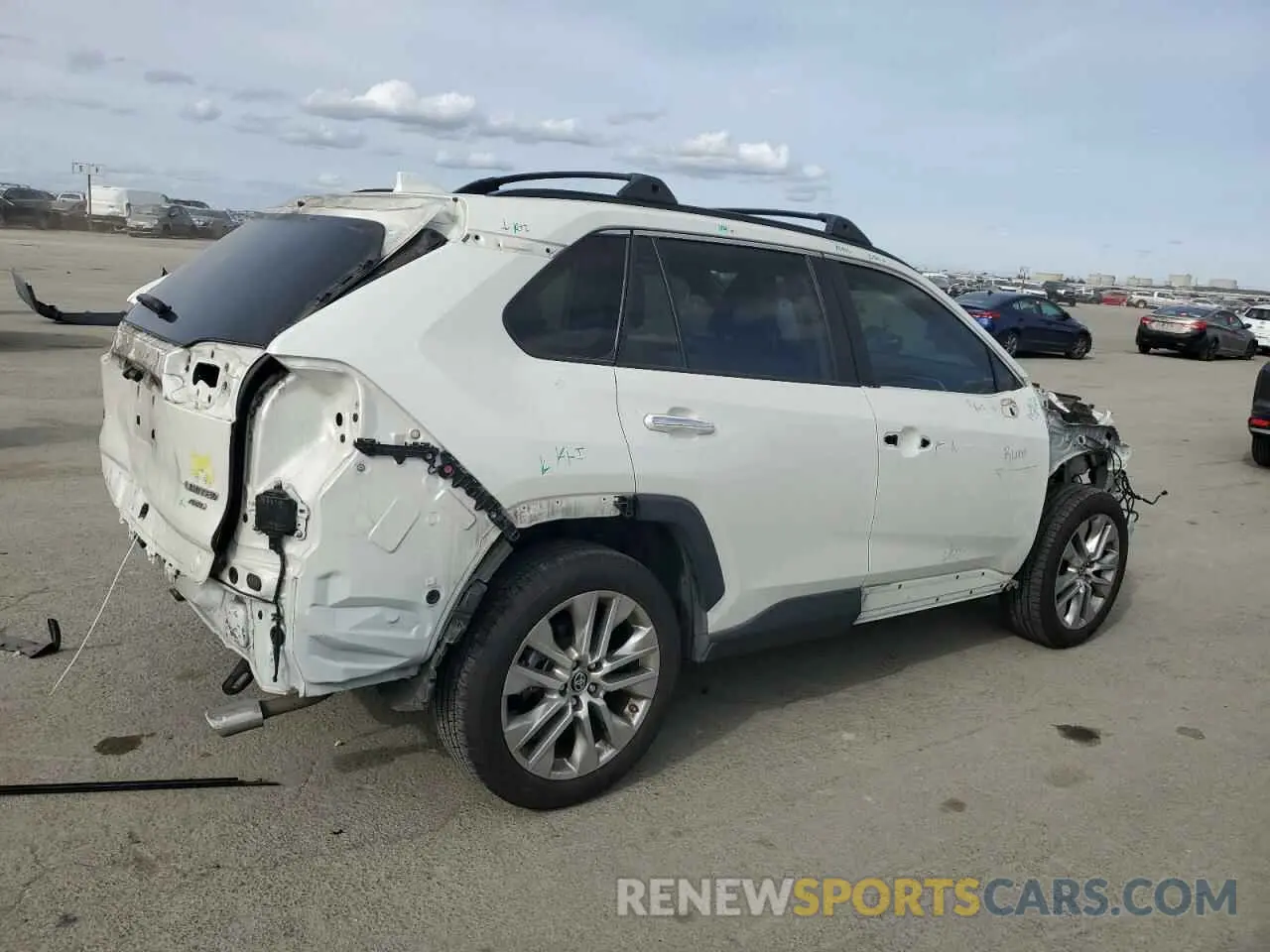 3 fotografías del automóvil dañado JTMN1RFV8KD523806 TOYOTA RAV4 2019