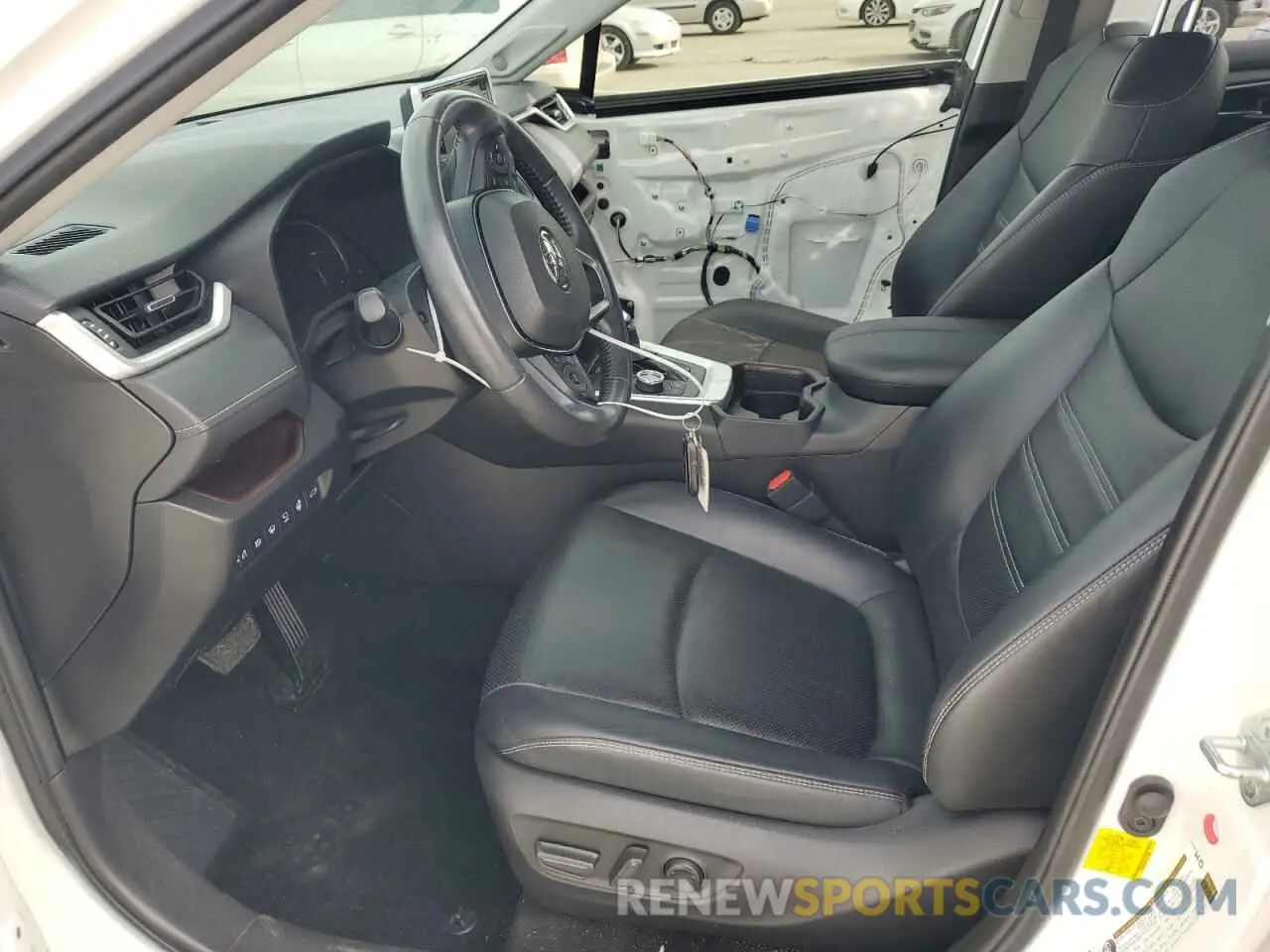 7 fotografías del automóvil dañado JTMN1RFV8KD523806 TOYOTA RAV4 2019