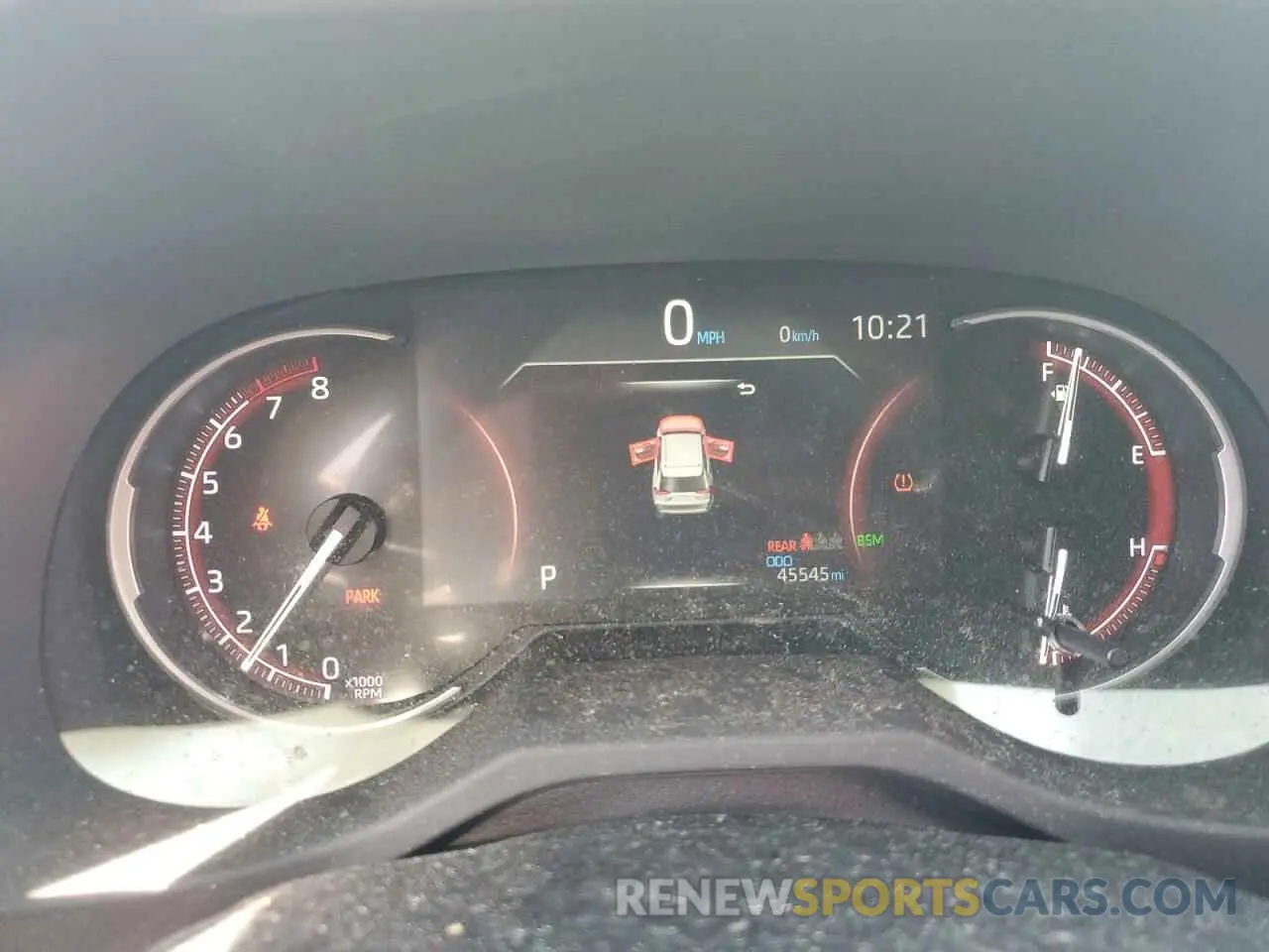 9 fotografías del automóvil dañado JTMN1RFV9KD520204 TOYOTA RAV4 2019