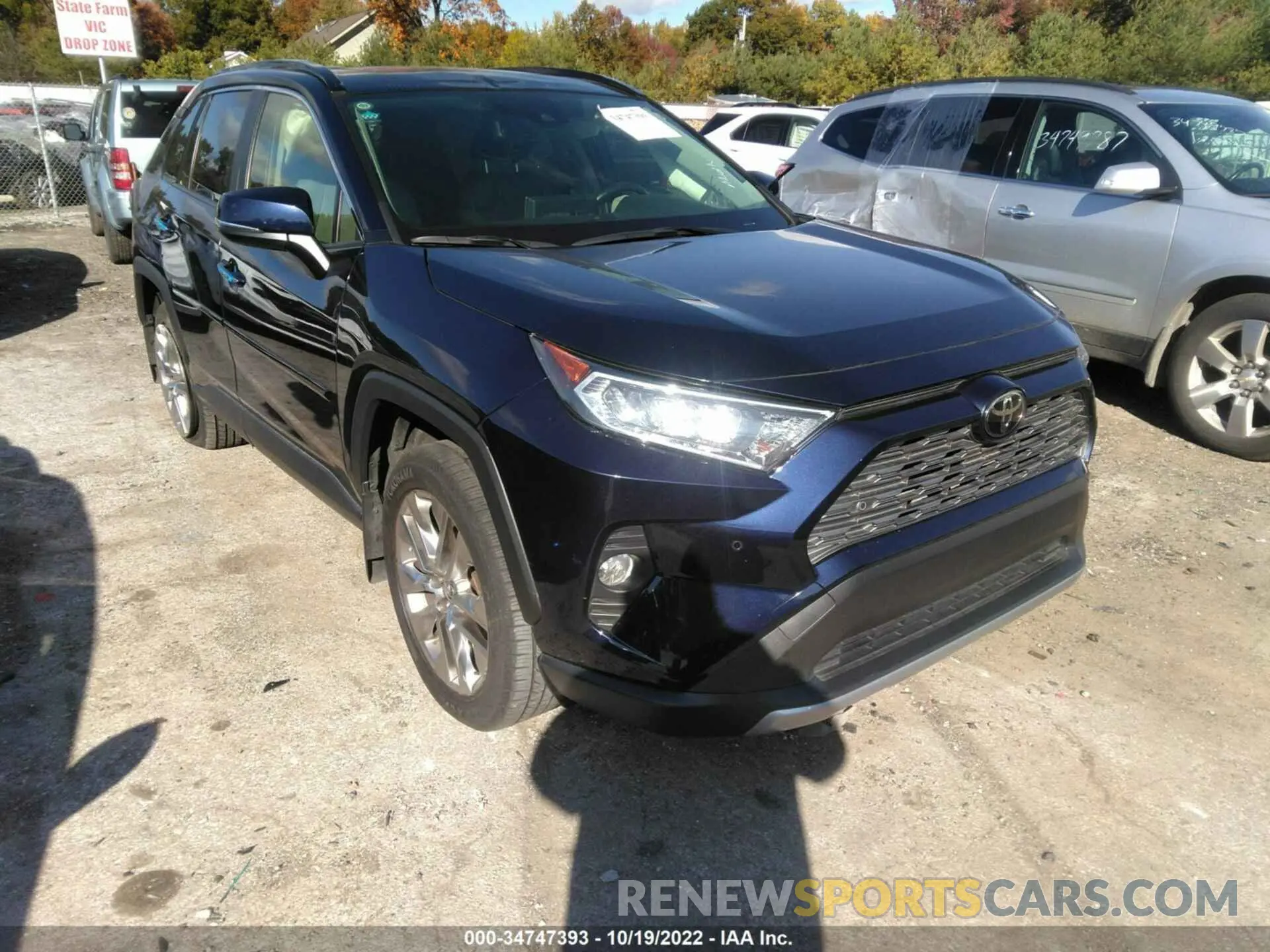1 fotografías del automóvil dañado JTMN1RFVXKD514671 TOYOTA RAV4 2019