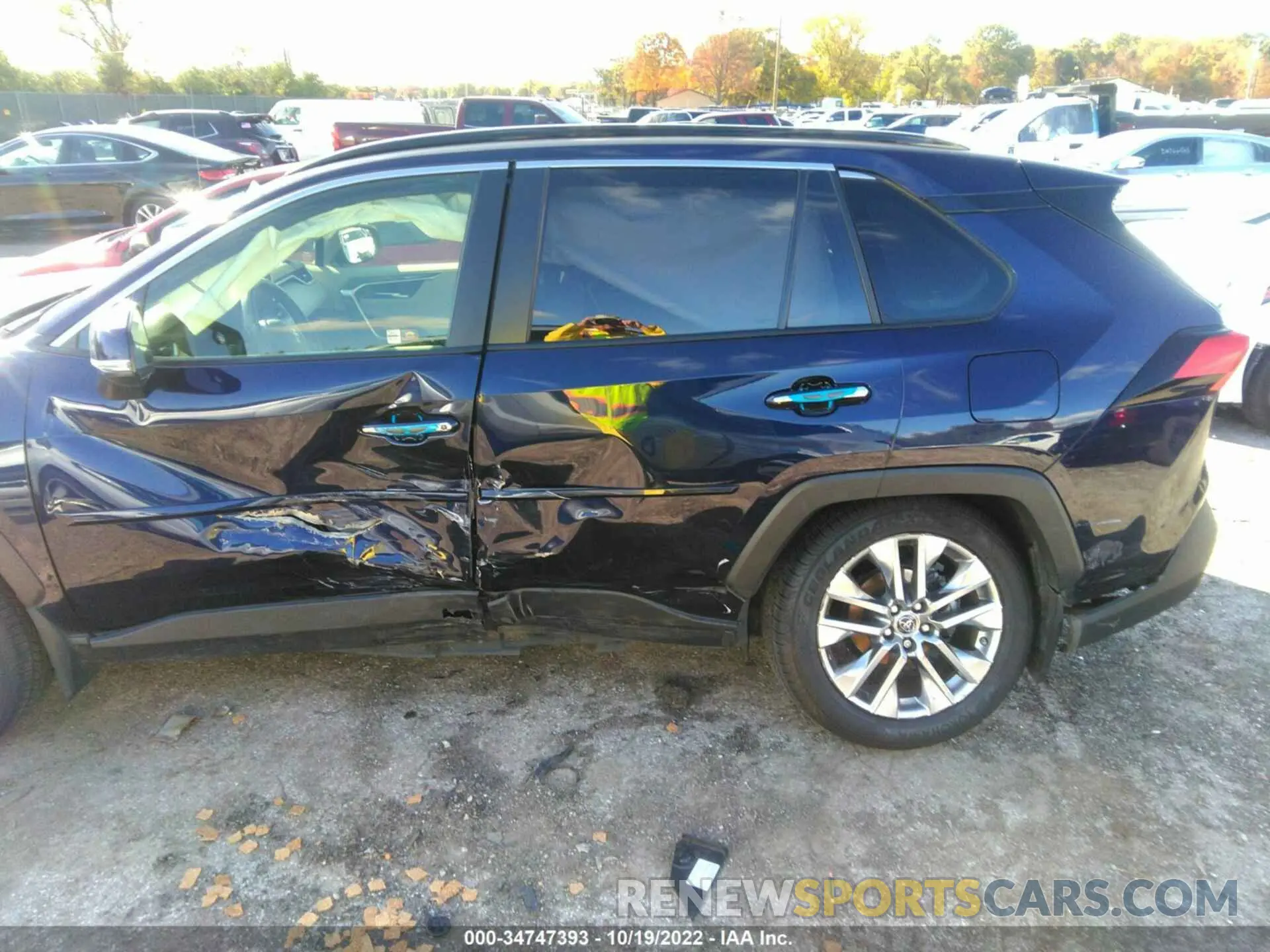 6 fotografías del automóvil dañado JTMN1RFVXKD514671 TOYOTA RAV4 2019