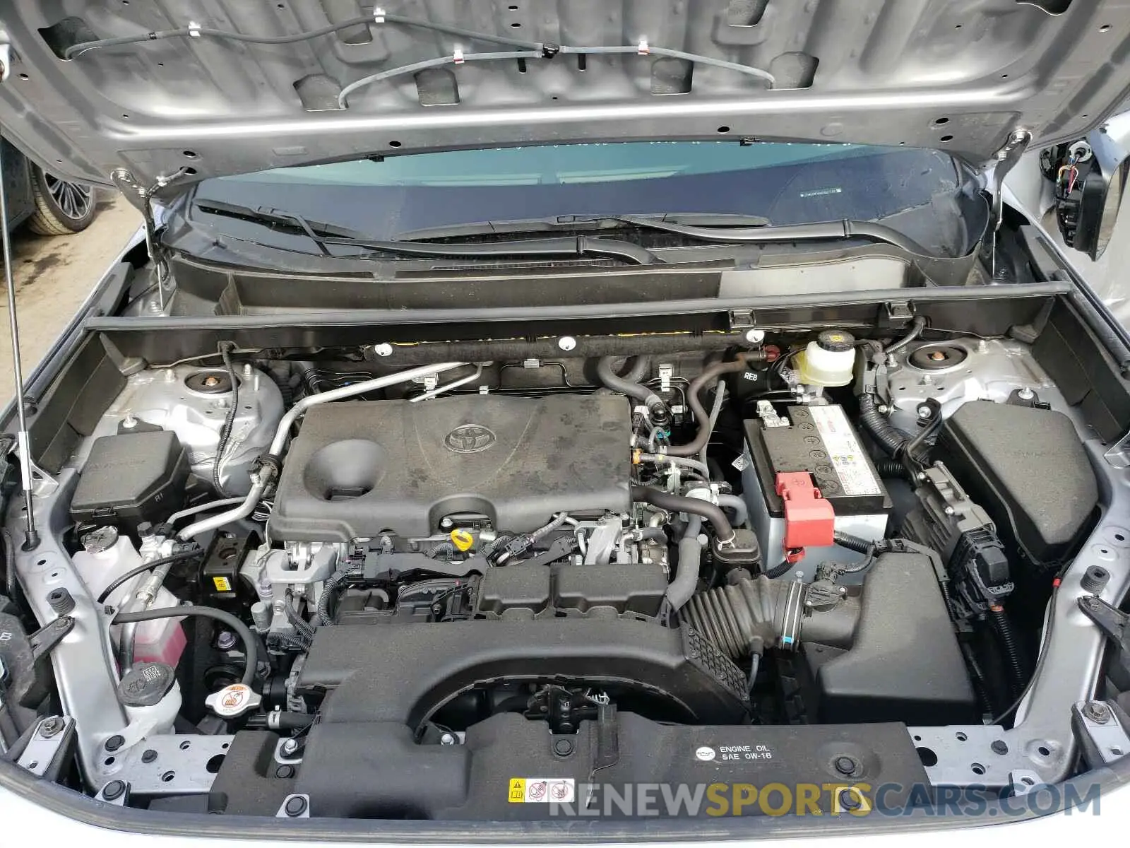 7 fotografías del automóvil dañado JTMN1RFVXKD521149 TOYOTA RAV4 2019