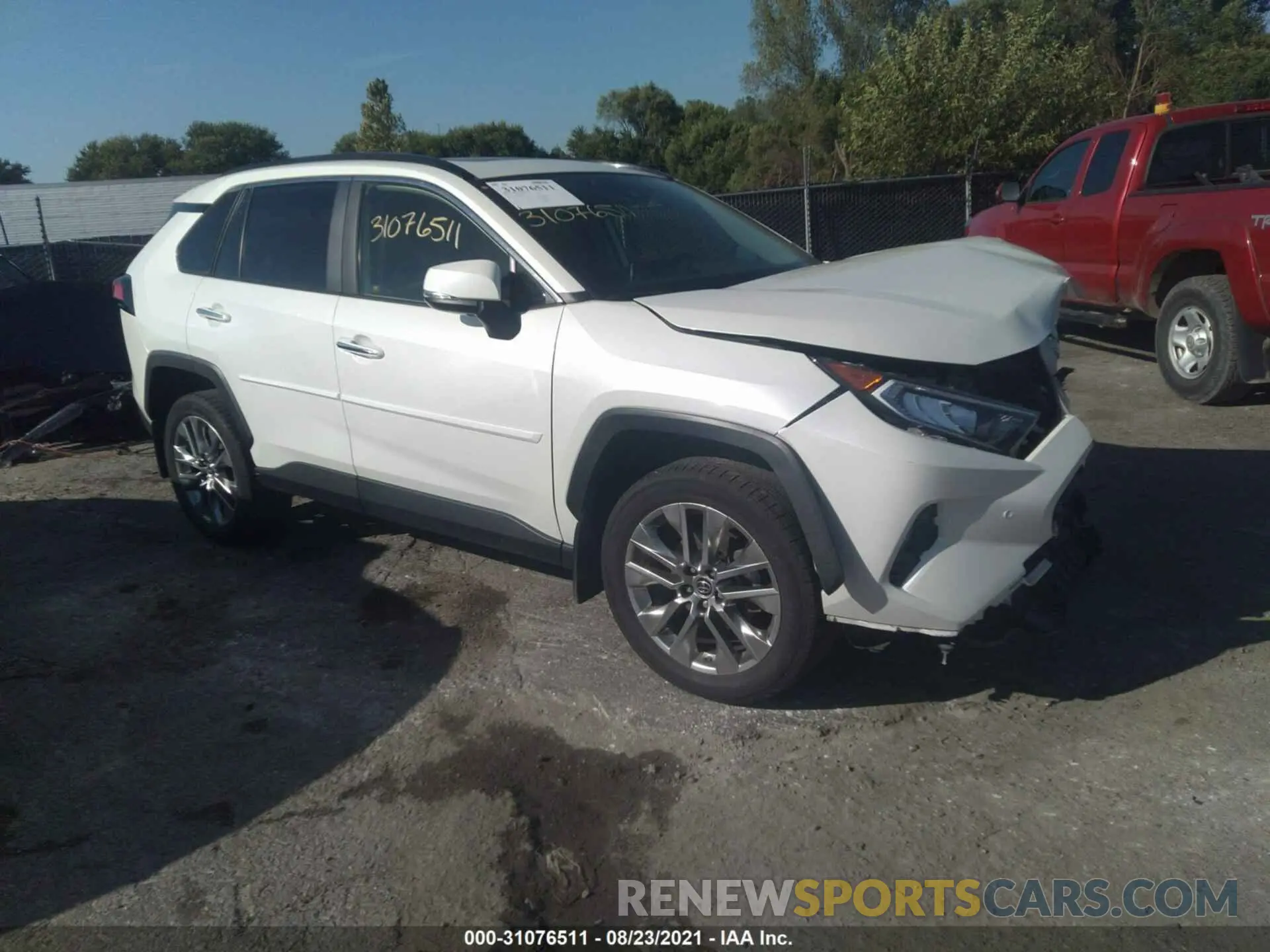 1 fotografías del automóvil dañado JTMN1RFVXKJ006847 TOYOTA RAV4 2019