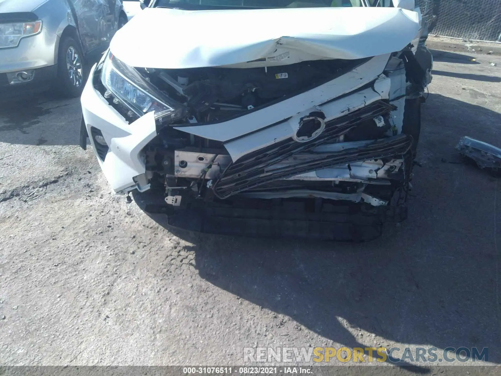 6 fotografías del automóvil dañado JTMN1RFVXKJ006847 TOYOTA RAV4 2019