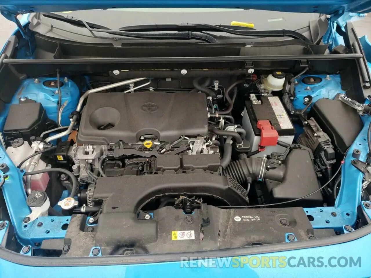 7 fotografías del automóvil dañado JTMP1RFV0KD009733 TOYOTA RAV4 2019