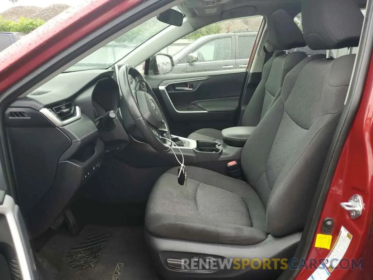 7 fotografías del automóvil dañado JTMP1RFV0KD021963 TOYOTA RAV4 2019