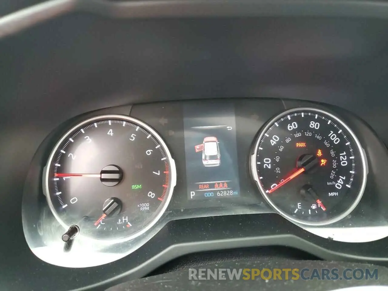 9 fotografías del automóvil dañado JTMP1RFV0KD021963 TOYOTA RAV4 2019