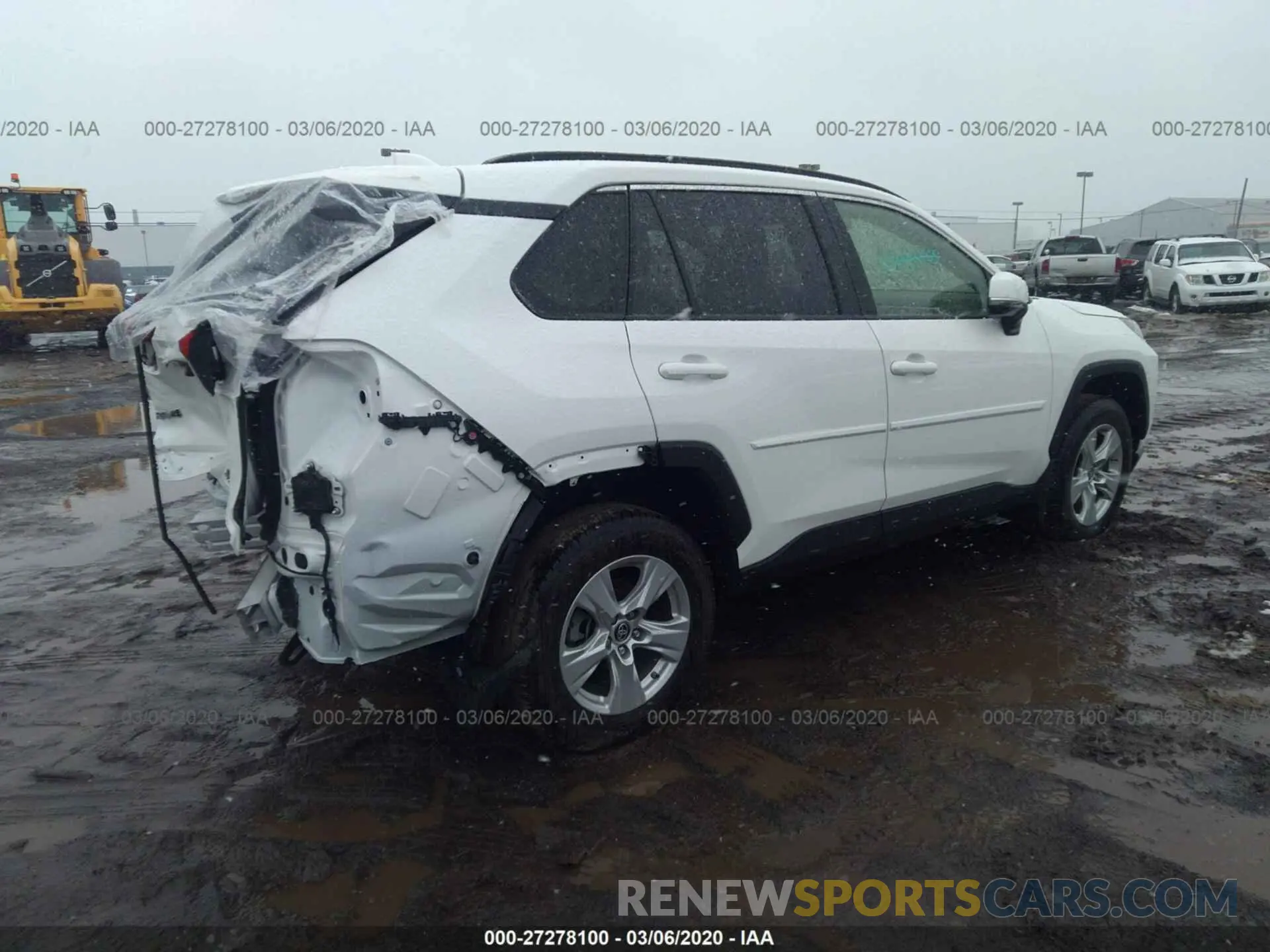 4 fotografías del automóvil dañado JTMP1RFV0KD045292 TOYOTA RAV4 2019
