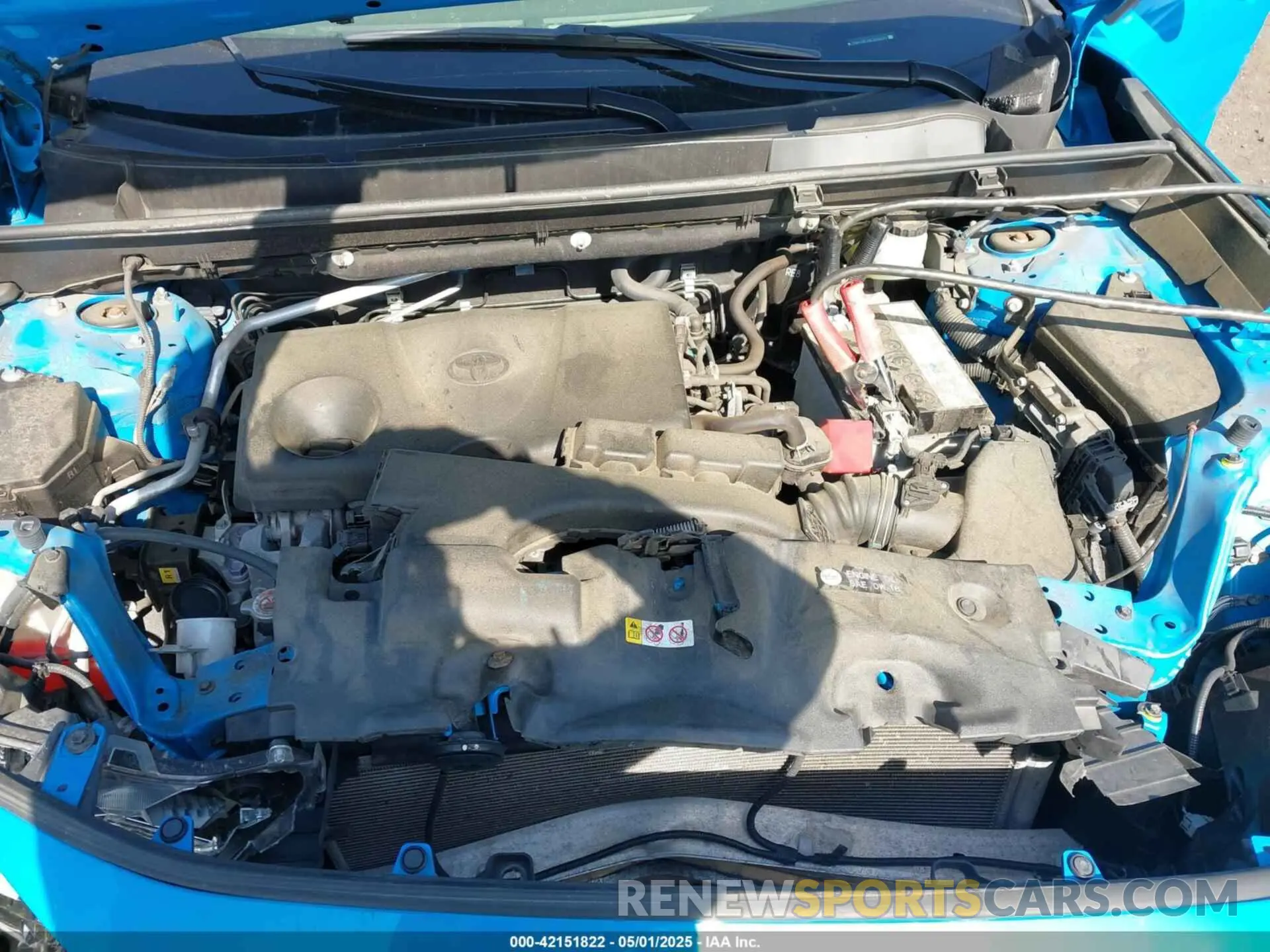 10 fotografías del automóvil dañado JTMP1RFV0KJ004470 TOYOTA RAV4 2019