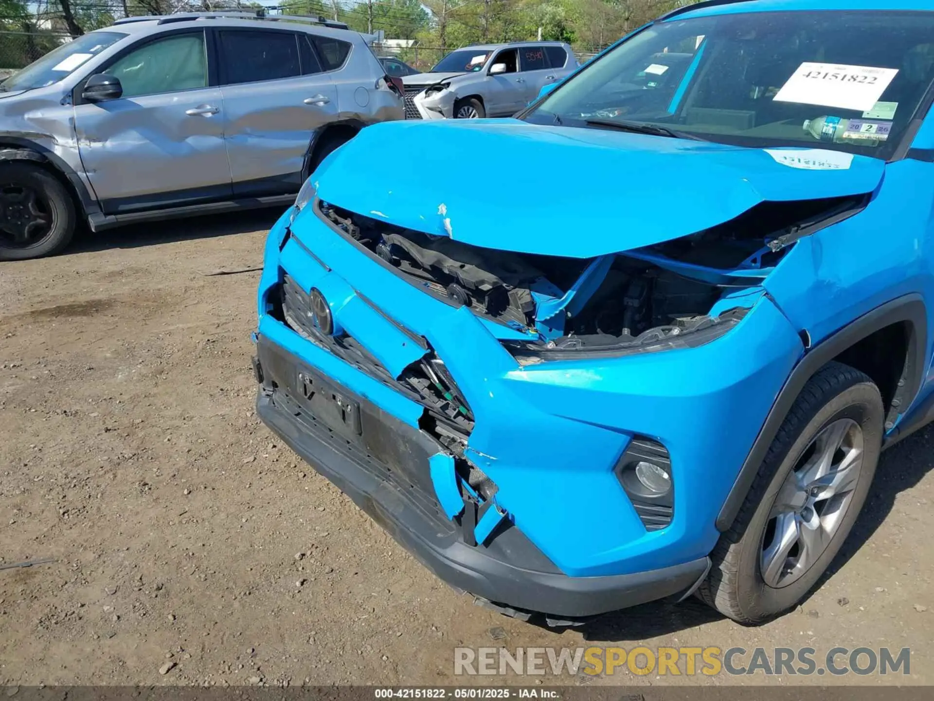 6 fotografías del automóvil dañado JTMP1RFV0KJ004470 TOYOTA RAV4 2019